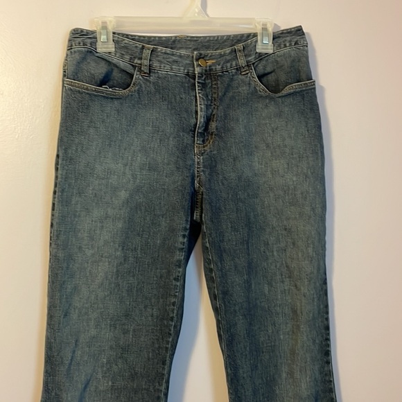 Tyler Boe Medium Wash Denim Jeans Straight Leg size 10 - Picture 3 of 14
